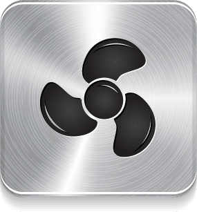 HVAC air quality icon